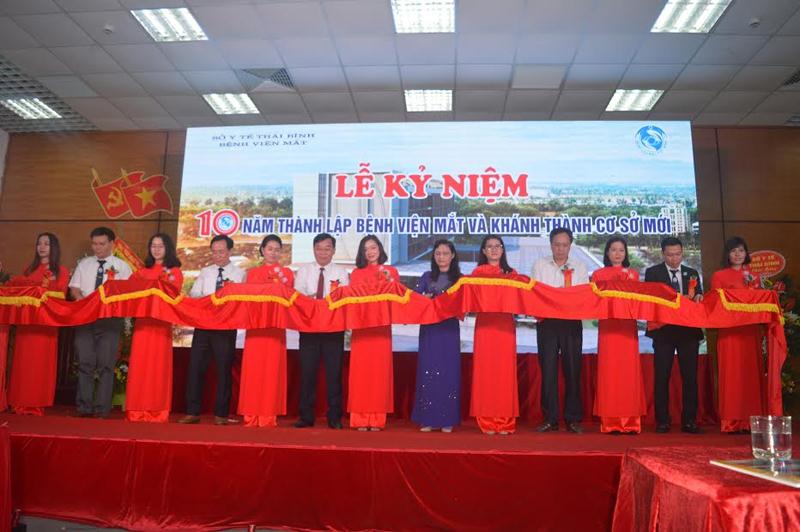 Thái Bình: Khánh thành Bệnh viện Mắt vốn đầu tư trên 135 tỷ đồng